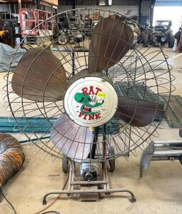 DESCRIPTION: LARGE SHOP FAN LOCATION: WAREHOUSE LOCATION: 6249 LORENS LN. CEDAR HILL, MO 63016 QTY: 1