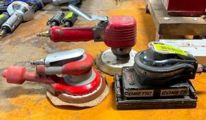 DESCRIPTION: ASSORTED PNEUMATIC POLISHERS AND SANDERS LOCATION: WAREHOUSE LOCATION: 6249 LORENS LN. CEDAR HILL, MO 63016 QTY: 3