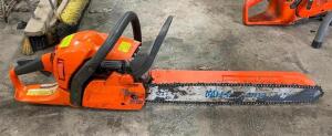 DESCRIPTION: RANCHER CHAINSAW BRAND/MODEL: HUSQVARNA 450 X-TORQ LOCATION: WAREHOUSE LOCATION: 6249 LORENS LN. CEDAR HILL, MO 63016 QTY: 1