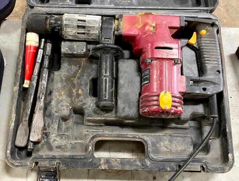 DESCRIPTION ELECTRIC DEMOLITION HAMMER BRAND/MODEL CHICAGO ELECTRIC