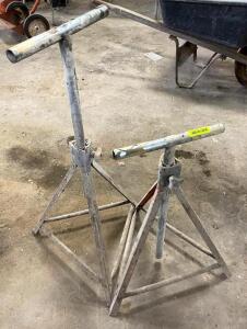 DESCRIPTION: (2) ADJUSTABLE HEIGHT STANDS LOCATION: WAREHOUSE LOCATION: 6249 LORENS LN. CEDAR HILL, MO 63016 QTY: 1