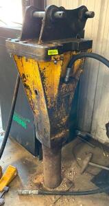 DESCRIPTION: INDUSTRIAL HYDRAULIC BREAKER LOCATION: WAREHOUSE LOCATION: 6249 LORENS LN. CEDAR HILL, MO 63016 QTY: 1