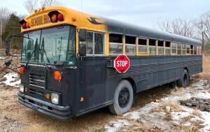 1996 Blue Bird TC2000 Bus, VIN # 1BAAKCSH1TF070086