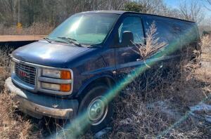 2000 GMC Savana Van, VIN # 1GTHG39J0Y1237315