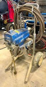 DESCRIPTION: ELECTRIC PORTABLE AIRLESS PAINT SPRAYER BRAND/MODEL: GRACO ULTRA MAX II 490 LOCATION: WAREHOUSE LOCATION: 6249 LORENS LN. CEDAR HILL, MO