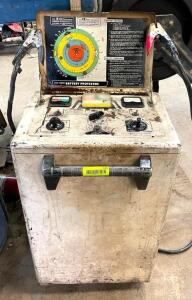 DESCRIPTION: BATTERY CHARGER/TESTER BRAND/MODEL: FRANKLIN MANUFACTURING 154A LOCATION: WAREHOUSE LOCATION: 6249 LORENS LN. CEDAR HILL, MO 63016 QTY: 1
