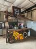 12' CUSTOM MADE BAR WITH ASSORTED D�COR AND DECORATIONS