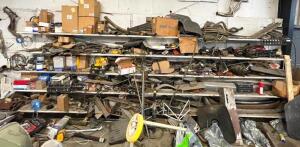 DESCRIPTION: CONTENTS OF SHELVING (ASSORTED AUTOMOTIVE PARTS, TOOLS, AND ACCESSORIES) LOCATION: WAREHOUSE LOCATION: 6249 LORENS LN. CEDAR HILL, MO 630