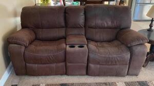 DESCRIPTION: 3PC LIVING ROOM FURNITURE SET INFORMATION: INLCUDES SOFA, LOVESEAT, AND RECLINER LOCATION: HOUSE #2 LOCATION: 6521 WOODLAND DRIVE CEDAR H