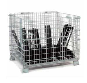 DESCRIPTION: (2) FOLDING WIRE CONTAINER BRAND/MODEL: GLOBAL/198642 INFORMATION: GRAY/WEIGHT CAPACITY: 1000 LBS RETAIL$: 139.95 EACH SIZE: 21"H X 19-1/