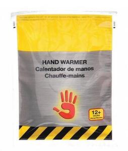 DESCRIPTION: (1) PACK OF (50) HAND WARMERS BRAND/MODEL: CONDOR/32HD77 INFORMATION: AVERAGE TEMP: 109F/HEATING TIME: UP TO 8 HR RETAIL$: 61.40 PER PK O