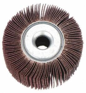 DESCRIPTION: (5) UNMOUNTED FLAP WHEEL BRAND/MODEL: WESTWARD/11N281 INFORMATION: GRIT: 60/ALUMINUM OXIDE/COATED RETAIL$: 34.60 EACH SIZE: 3-1/2"DIA X 2