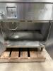 7' CUSTOM STAINLESS STEEL COOKING STATION WITH FOOD WARMER, WASH SINK, AND STORAGE - 4