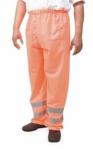 DESCRIPTION: (7) SAFETY OVER PANTS BRAND/MODEL: CONDOR/1YAV6 INFORMATION: ORANGE/POLYESTER RETAIL$: 54.00 EACH SIZE: 44 X 33 QTY: 7