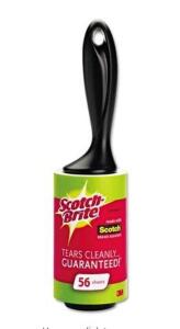 DESCRIPTION: (1) PACK OF (12) LINT ROLLER BRAND/MODEL: SCOTCH-BRITE/836RS-56 INFORMATION: WHITE/56-SHEETS PER ROLLER RETAIL$: 60.36 PER PK OF 12 SIZE: