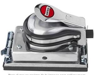 DESCRIPTION: (1) ORBITAL AIR SANDER BRAND/MODEL: SUNTECH/SG-0416 INFORMATION: SILVER/AIR POWERED RETAIL$: 42.85 SIZE: 7.64" X 5.91" X 4.02" QTY: 1