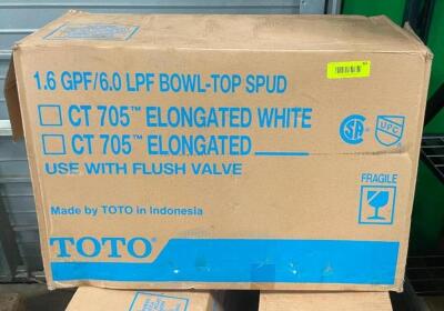 TOP SPUD ELONGATED TOILET BOWL (NEW)