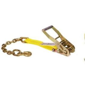 DESCRIPTION: (4) RATCHET STRAP BRAND/MODEL: LIFT-ALL/5027CE-Y INFORMATION: WITH CHAIN EXTENSION/WORKING LOAD LIMIT: 3300 LBS RETAIL$: 36.99 EACH QTY: