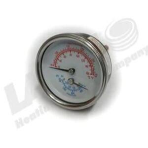 DESCRIPTION: (1) TEMPERTURE PRESSURE GAUGE BRAND/MODEL: LAARS/RA0079000 INFORMATION: CORROSION RESISTANT/HIGH PRESSURE: 230 PSI/TEMP RANGE: 70 TO 250F