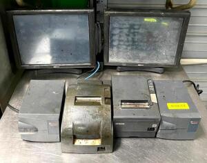 ASSORTED POS TERMINALS AND RECEIPT PRINTERS