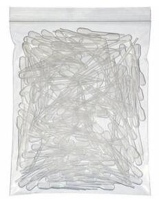 DESCRIPTION: (1) PACK OF (500) RECLOSABLE POLY BAG BRAND/MODEL: GRAINGER/5CNH7 INFORMATION: CLEAR/ZIP SEAL RETAIL$: 181.56 PER PK OF 500 SIZE: 18"W X