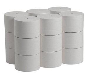 DESCRIPTION: (1) PACK OF (18) TOILET PAPER ROLL BRAND/MODEL: GEORGIA-PACIFIC/19378 INFORMATION: CORELESS/2-PLY RETAIL$: 104.51 PER PK OF 18 SIZE: 1/2"