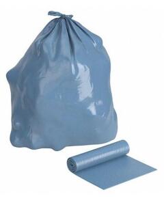 DESCRIPTION: (1) PACK OF (100) TRASH BAGS BRAND/MODEL: TOUGH GUY/15E489 INFORMATION: MAGNUM BLUE/UNSCENTED RETAIL$: 105.90 PER PK OF 100 SIZE: 43"W X