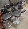 (7) TUFTED BAR STOOLS - 2