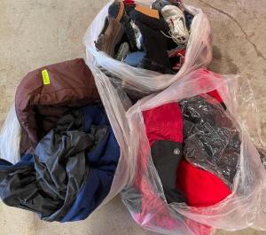 LARGE ASSORTMENT OF CLOTHING AND SHOES