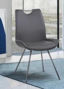 (2) - PORSTON METAL SIDE CHAIRS