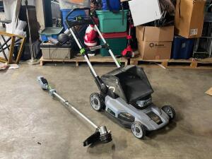 (2) - PC. EGO ELECTRIC LAWN EQUIPMENT SET