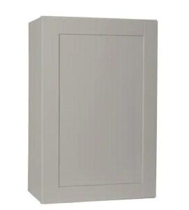 SHAKER ASSEMBLED 24X36X12 IN. WALL KITCHEN CABINET IN DOVE GRAY