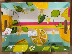 LEMONADE AND APPETIZER SERVING TRAY