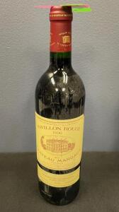 DESCRIPTION: 1996 Pavillon Rouge RETAIL PRICE: $325.00 SIZE: 750 ML QTY: 1