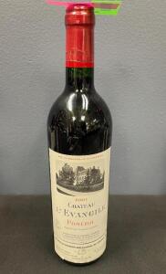 DESCRIPTION: 2001 Chateau L'Evangile RETAIL PRICE: $169.00 SIZE: 750 ML QTY: 1