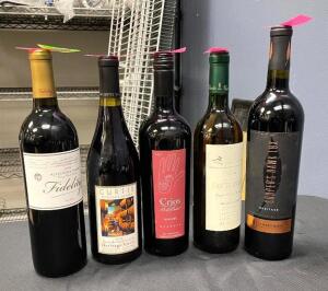 DESCRIPTION: ASSORTED WINE AS SHOWN ADDITIONAL INFORMATION: SEE ALL PHOTOS QTY: 1