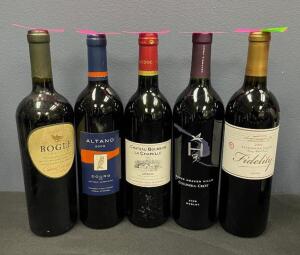 DESCRIPTION: ASSORTED WINE AS SHOWN ADDITIONAL INFORMATION: SEE ALL PHOTOS QTY: 1