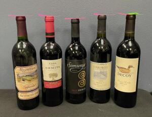 DESCRIPTION: ASSORTED WINE AS SHOWN ADDITIONAL INFORMATION: SEE ALL PHOTOS QTY: 1