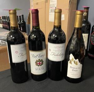 DESCRIPTION: ASSORTED WINE AS SHOWN ADDITIONAL INFORMATION: SEE ALL PHOTOS QTY: 1