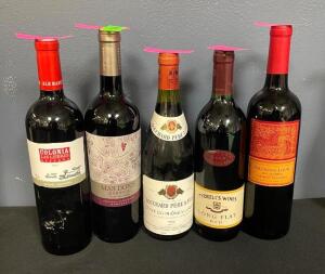 DESCRIPTION: ASSORTED WINE AS SHOWN ADDITIONAL INFORMATION: SEE ALL PHOTOS QTY: 1