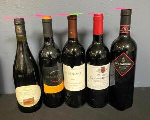 DESCRIPTION: ASSORTED WINE AS SHOWN ADDITIONAL INFORMATION: SEE ALL PHOTOS QTY: 1