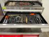 DESCRIPTION: 6-DRAWER OPEN-TOP TOOL BOX WITH ALL CONTENTS OF TOOLS INCLUDED WITH HANDLES BRAND/MODEL: HUSKY INFORMATION: SEE PHOTOS FOR MORE DETAIL ON - 5