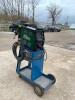 DESCRIPTION: THERMAL DYNAMICS CUTMASTER 60I PLASMA CUTTER W/ TORCH KIT AND WELDING CART BRAND/MODEL: THERMAL DYNAMICS CUTMASTER 60I QTY: 1 - 6
