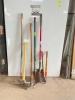 DESCRIPTION: ASSORTED LANDSCAPING HAND TOOLS AS SHOWN QTY: 1 - 2