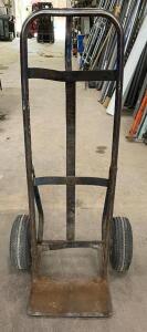 DESCRIPTION: 2-WHEEL HAND TRUCK DOLLY QTY: 1