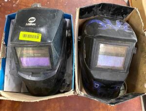 DESCRIPTION: (2) WELDING SAFETY HELMET QTY: 2