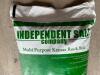 DESCRIPTION: (42) C-FINE MULTI PURPOSE ROCK SALT (50 LB) BRAND/MODEL: INDEPENDENT SALT CO SIZE: 50LB QTY: 42 - 4