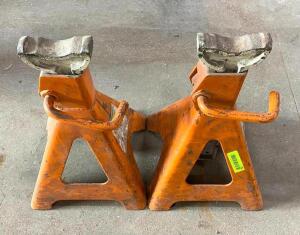 DESCRIPTION: (2) 12-TON JACK STANDS QTY: 2