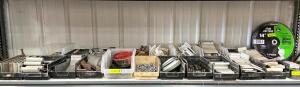 DESCRIPTION: CONTENTS OF SHELF (ASSORTED TRAILER HARDWARE) QTY: 1