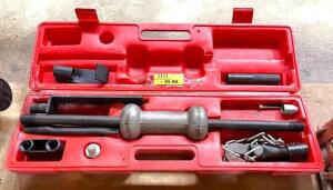 DESCRIPTION: 10 LB. SLIDE HAMMER PULLER KIT WITH CASE QTY: 1